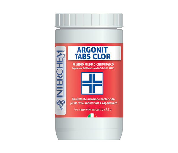 Argonit tabs clor disinf. batter. p. m. cal. kg. 1 300pz
