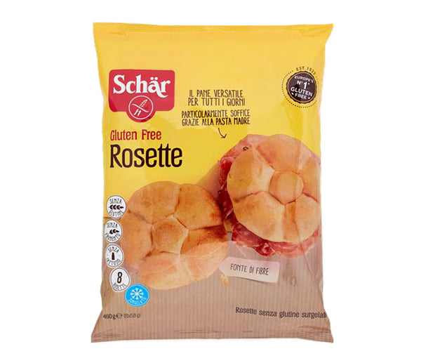 Pane rosette 58g 24pz dr. schar surgelato