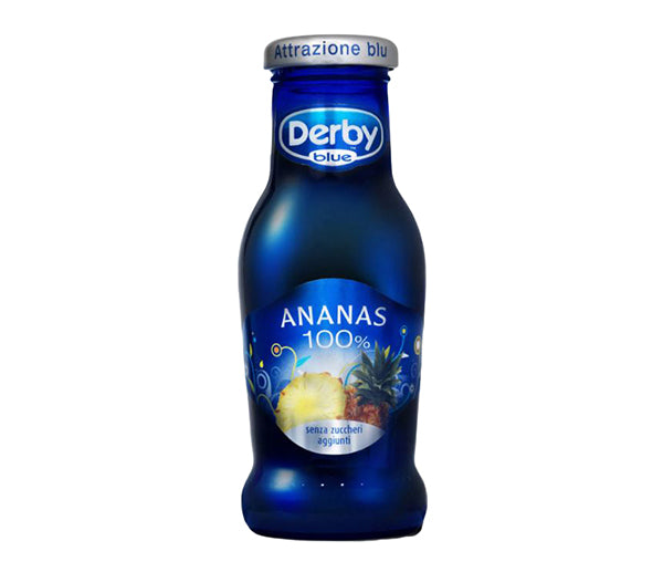 Succo di ananas 100% 200ml vetro derby blue