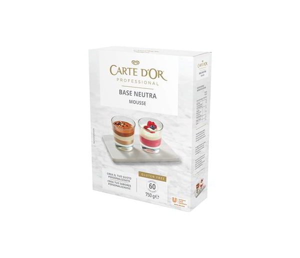 Base neutra mousse gr. 750 carte d'or