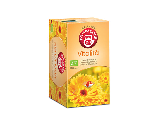 Tisana pompadour vitalita' bio 20f wellness