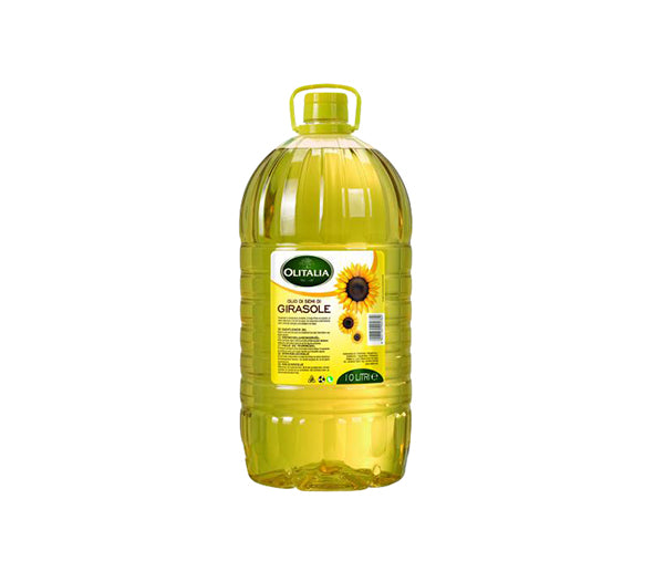 Olio di semi di girasole altoleico 10l olitalia