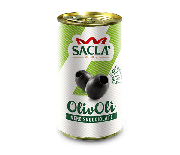 Olive nere snocciolate gr. 330 sacla'