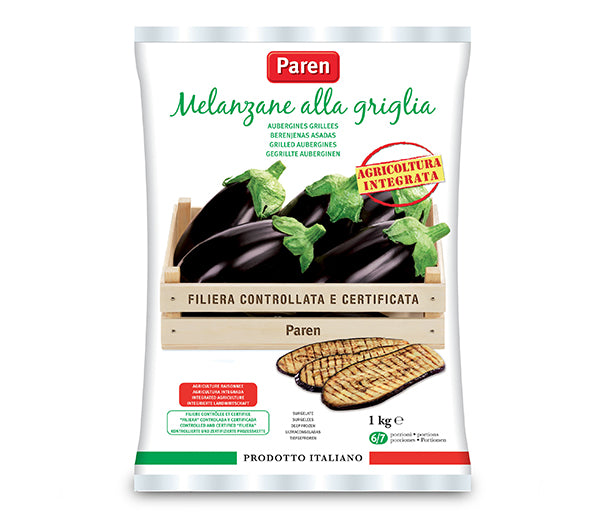 Melanzane grigliate 1kg paren surgelato