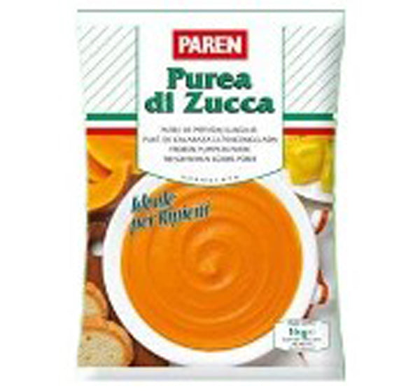 Pure' di zucca a barrette 1kg paren surgelato