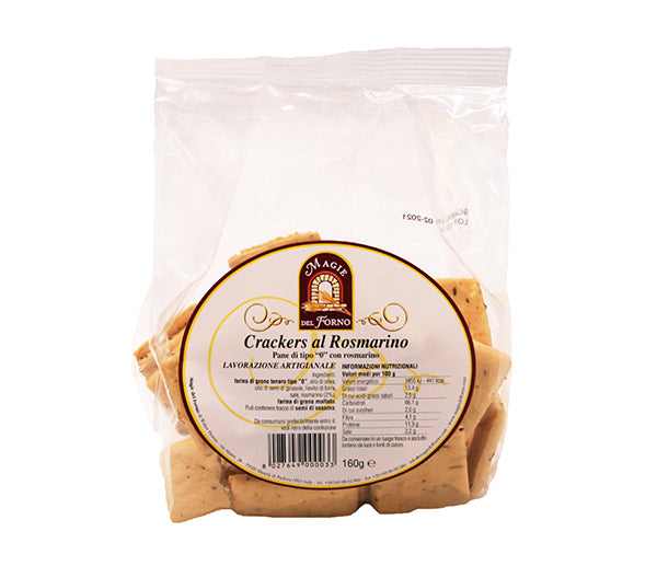 Crackers al rosmarino 160g piovan