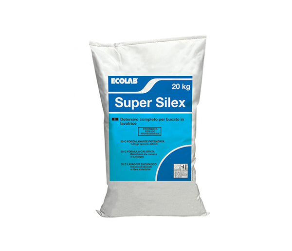 Super silex taxat lavatrice polv. kg. 20 ecolab