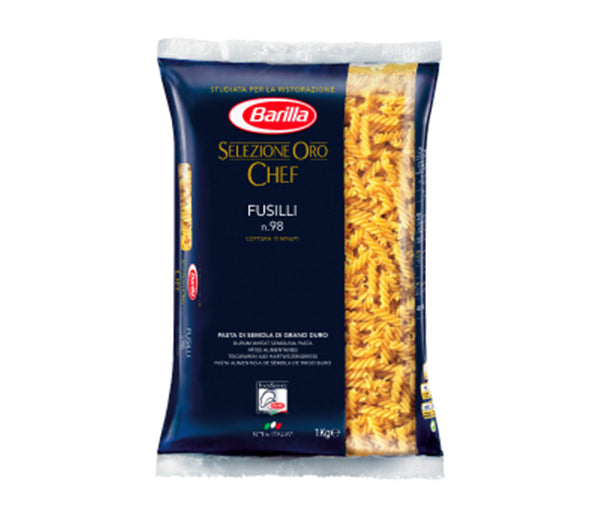 Pasta Barilla orochef fusilli 1kg n. 98