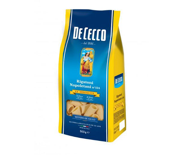 Pasta De Cecco spec. rigatoni napoletani 500g n. 124