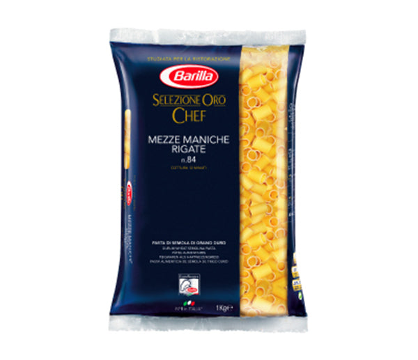 Pasta Barilla orochef mezze maniche 1kg n. 84