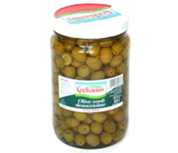 Olive verdi snocciola kg. 1,675 coelsanus vetro (sg. 0,8)