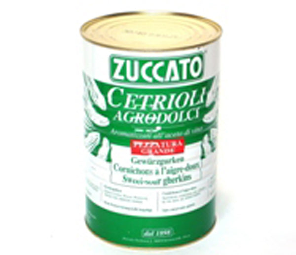 Cetrioli zuccato agrodolce 35/45 kg. 4 (sg. 2,2)