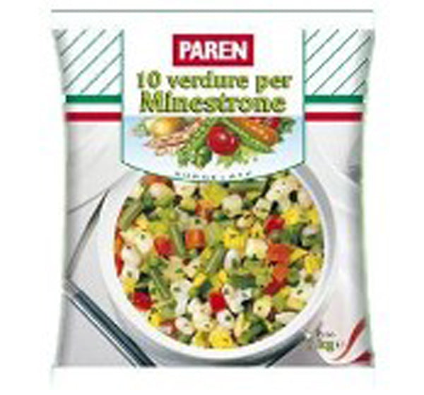 Minestrone 10 verdure 2,5kg paren surgelato