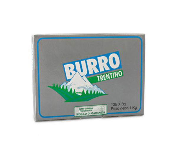 Burro monoporzione 8g 125pz trentino