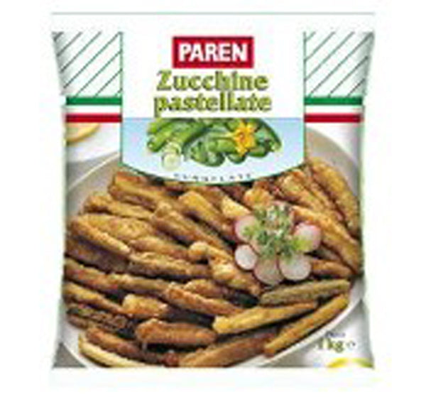 Zucchine pastellate 2,5kg paren congelato