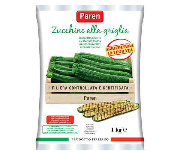 Zucchine grigliate 1kg paren surgelato