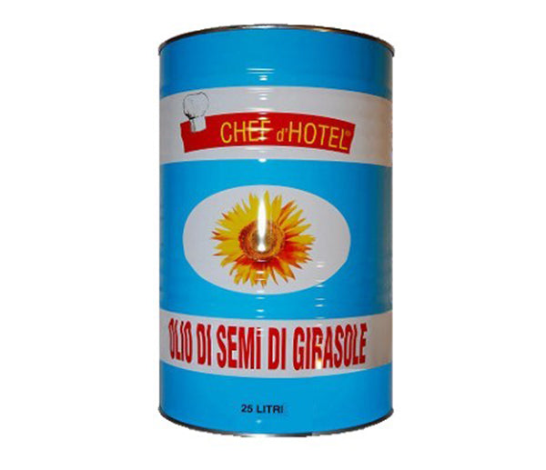 Olio di semi di girasole 25l chef hotel